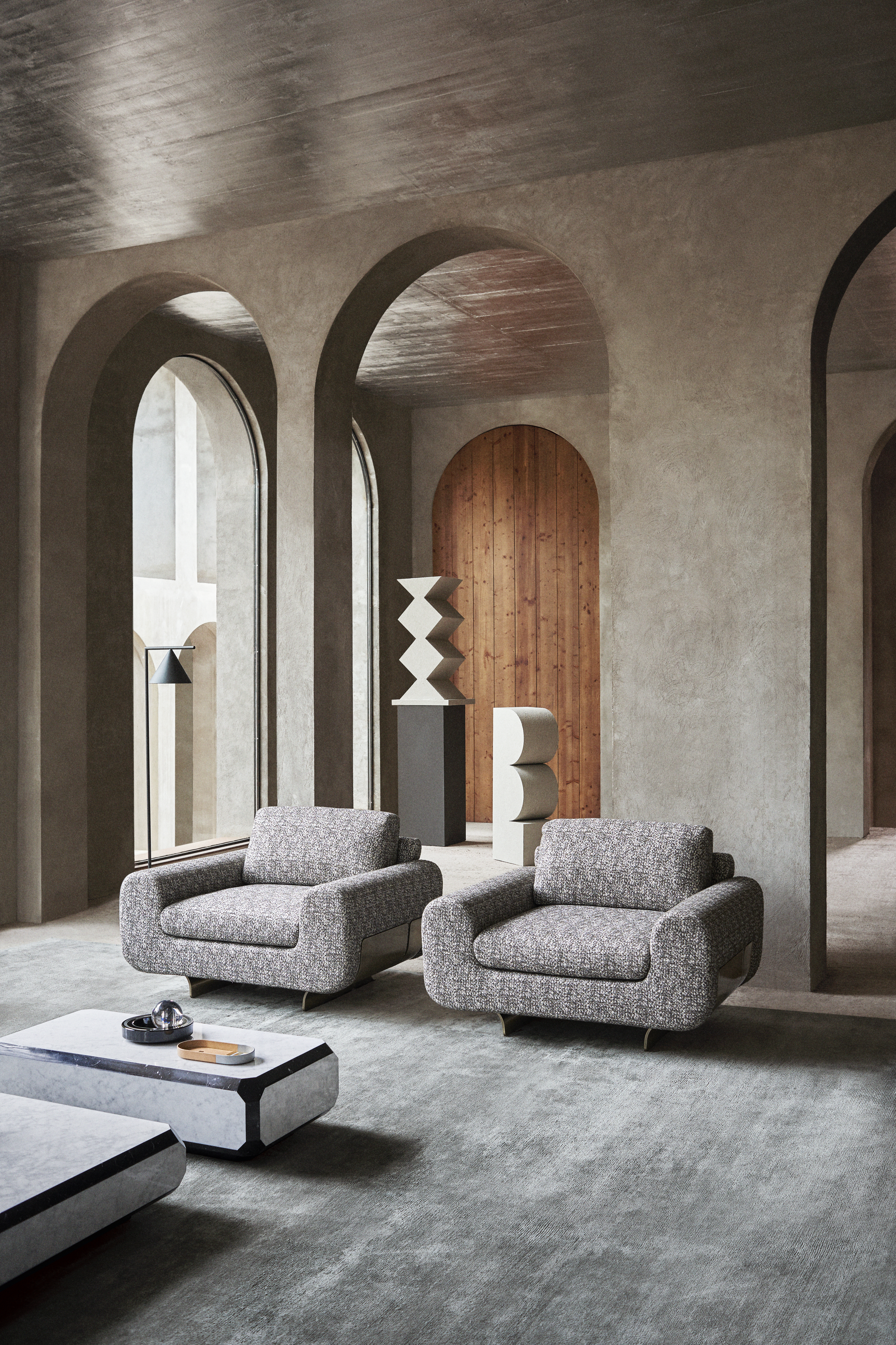 Gran pliè, armchair - Products | Fendi Casa